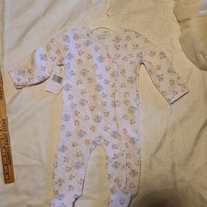 New 6-9 month shabby Chic onesie